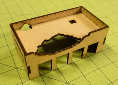 Middle East One Story Building (MDF) - 15MMDF011-D - 