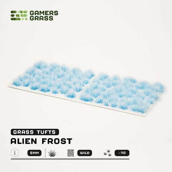 Gamers Grass Tufts: Alien Tufts- Frost 6mm- Wild - 