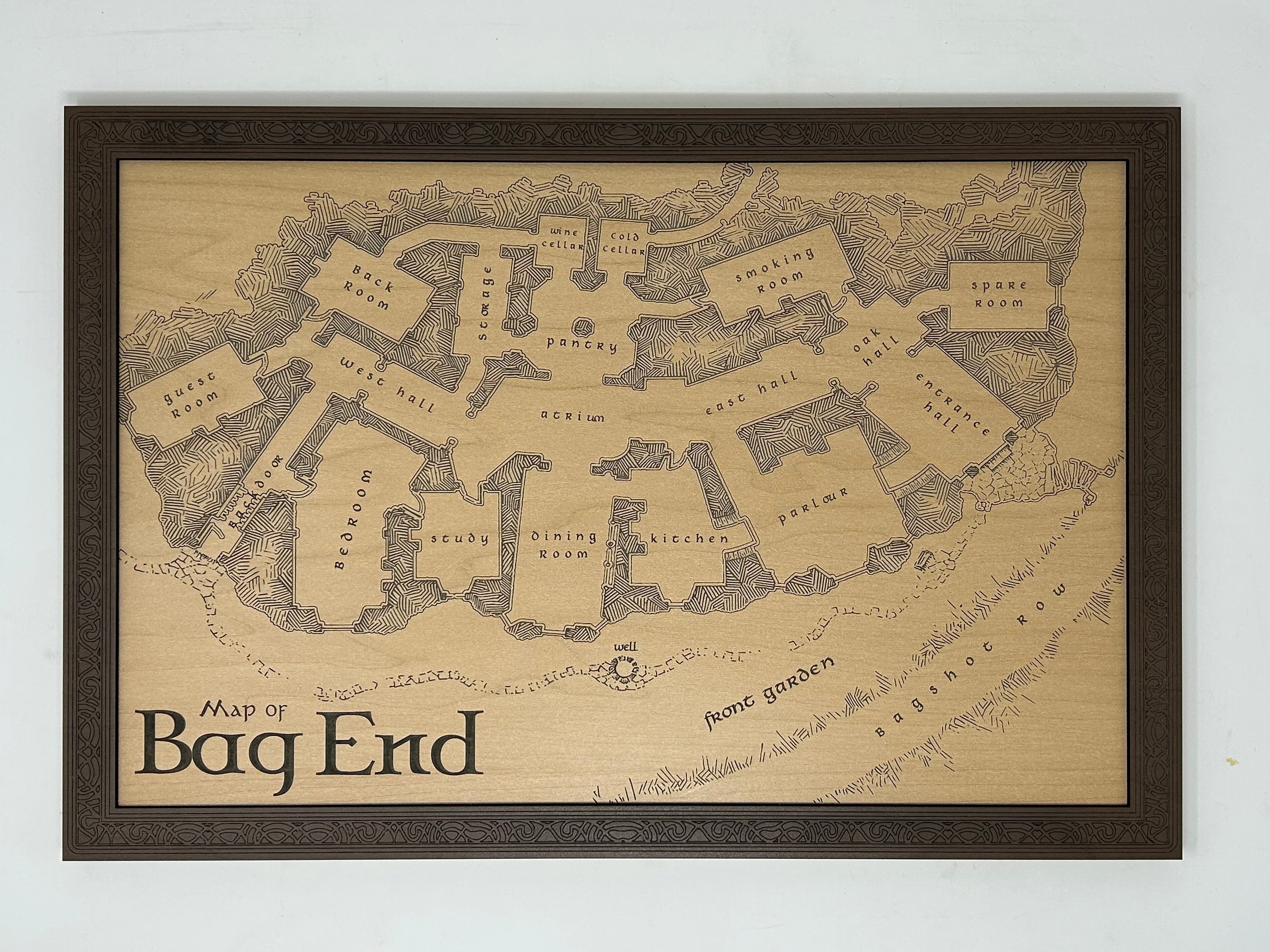 Map of Bag End | LOTR