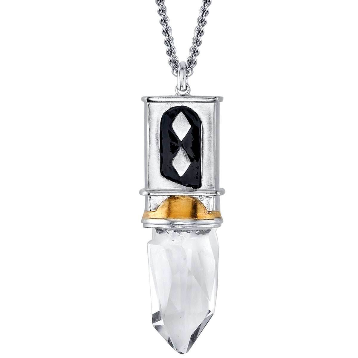 Star Wars X RockLove Ahsoka Tano Kyber Crystal Necklace - 