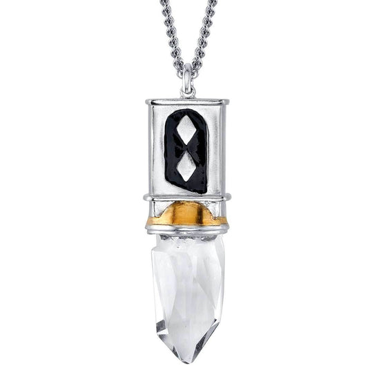 Star Wars X RockLove Ahsoka Tano Kyber Crystal Necklace - 