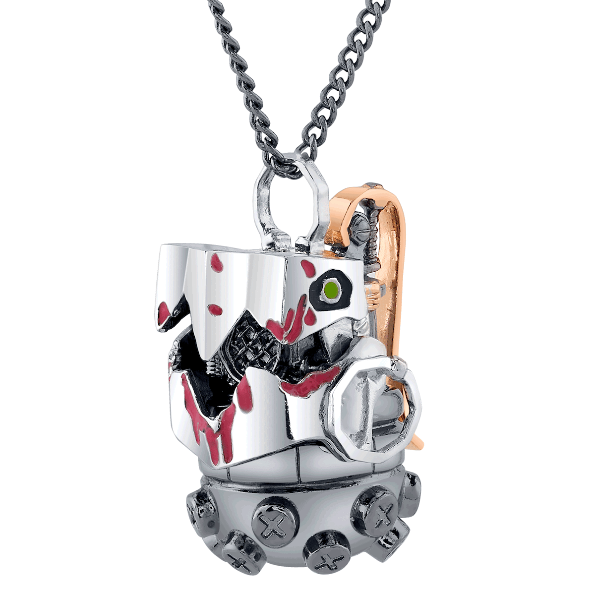 League of Legends X RockLove ARCANE Articulated Jinx Chomper Pendant - 