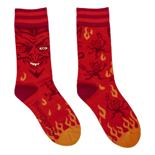 Vintage Devil Crew Socks - 