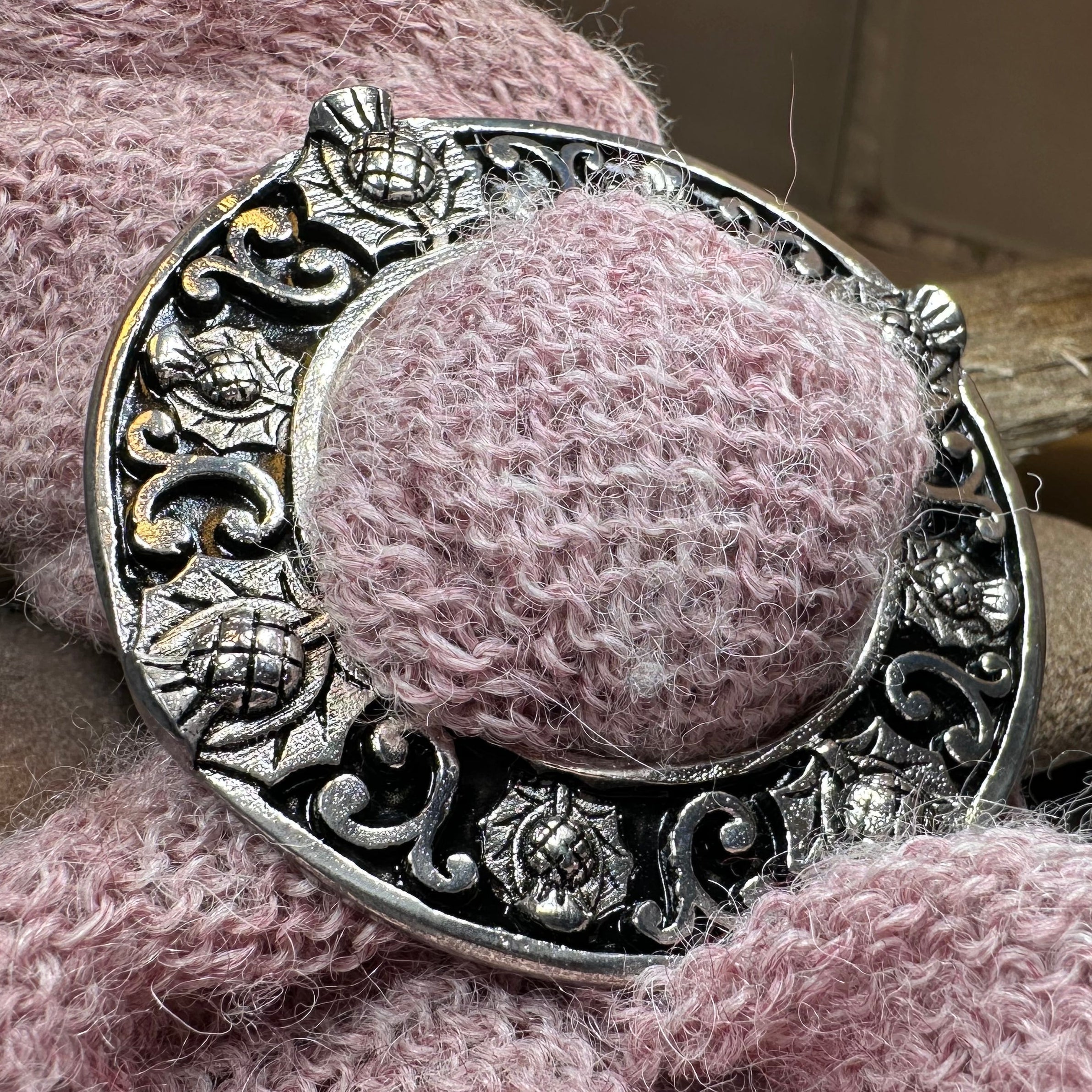 Thistle Scarf Ring
