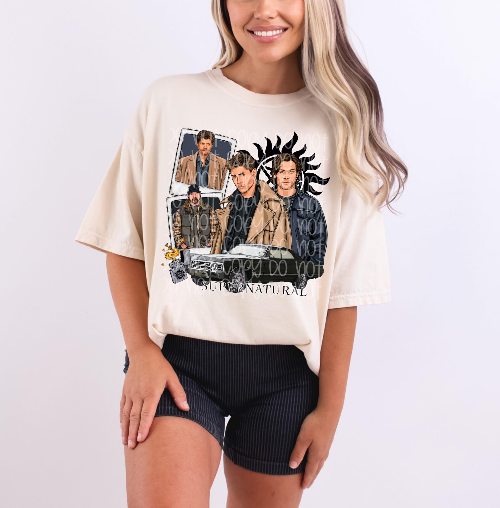 Supernatural Polaroid Graphic Tee