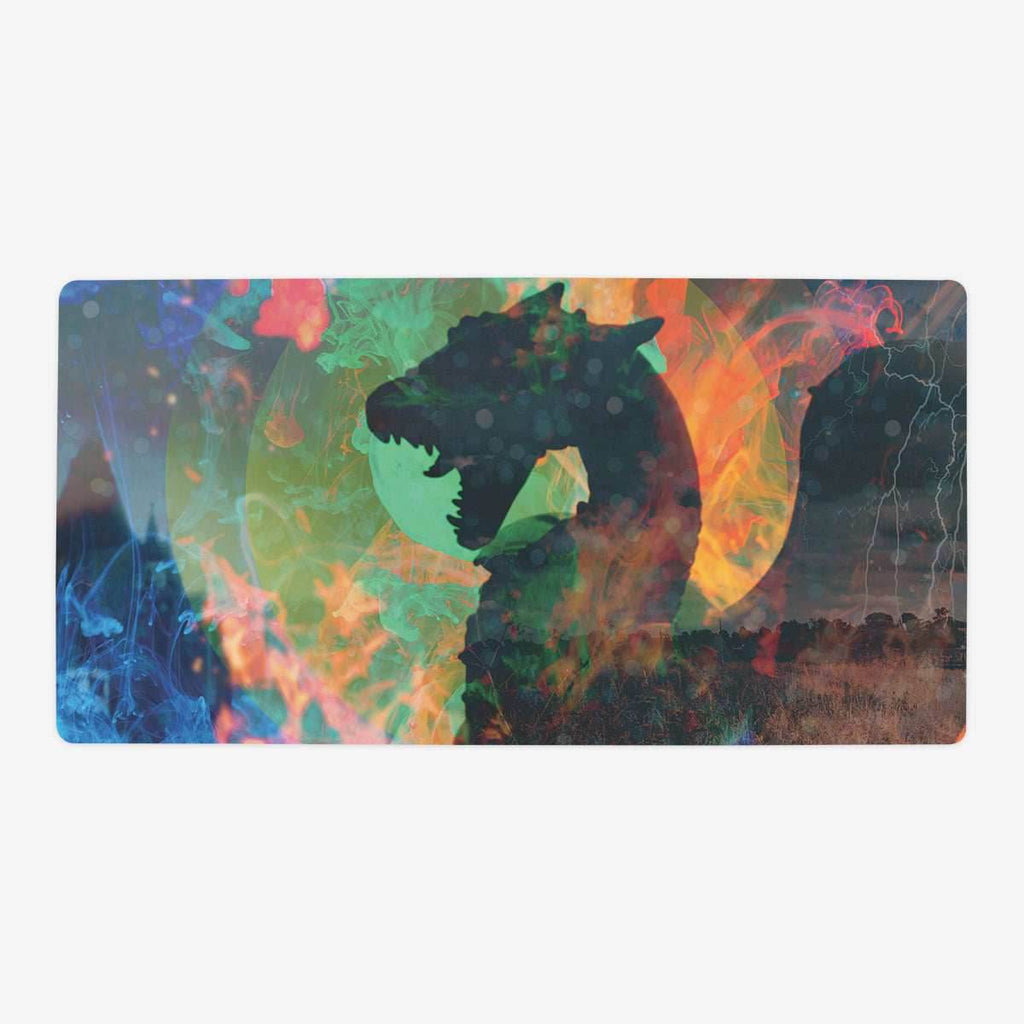Dragon Destruction Playmat - Oversized Playmat / Plain