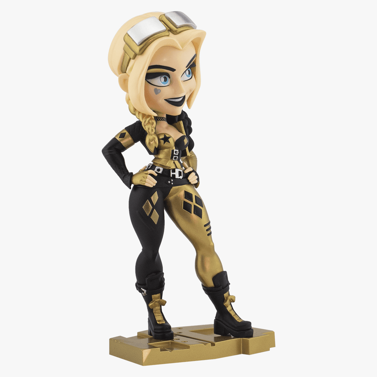 Harley Quinn The Suicide Squad Movie Collectible: Black & Gold Edition Figure - 