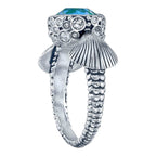 Disney X RockLove THE LITTLE MERMAID Seashell & Bubble Ring - Size 5