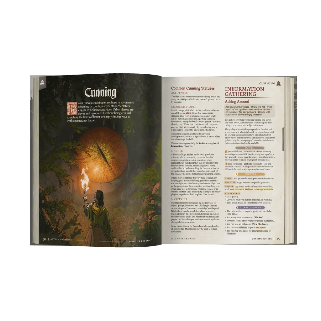 Action Grimoire - Legend in the Mist
