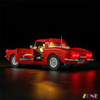 Light Kit for LEGO Chevrolet Corvette 1961 #10321 (Ver.2)