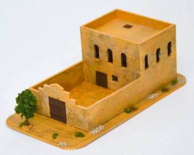 Walled Compound With Removable Roof (MDF) - 15MMDF031-R - 
