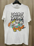 Rugrats Wagon White Tee