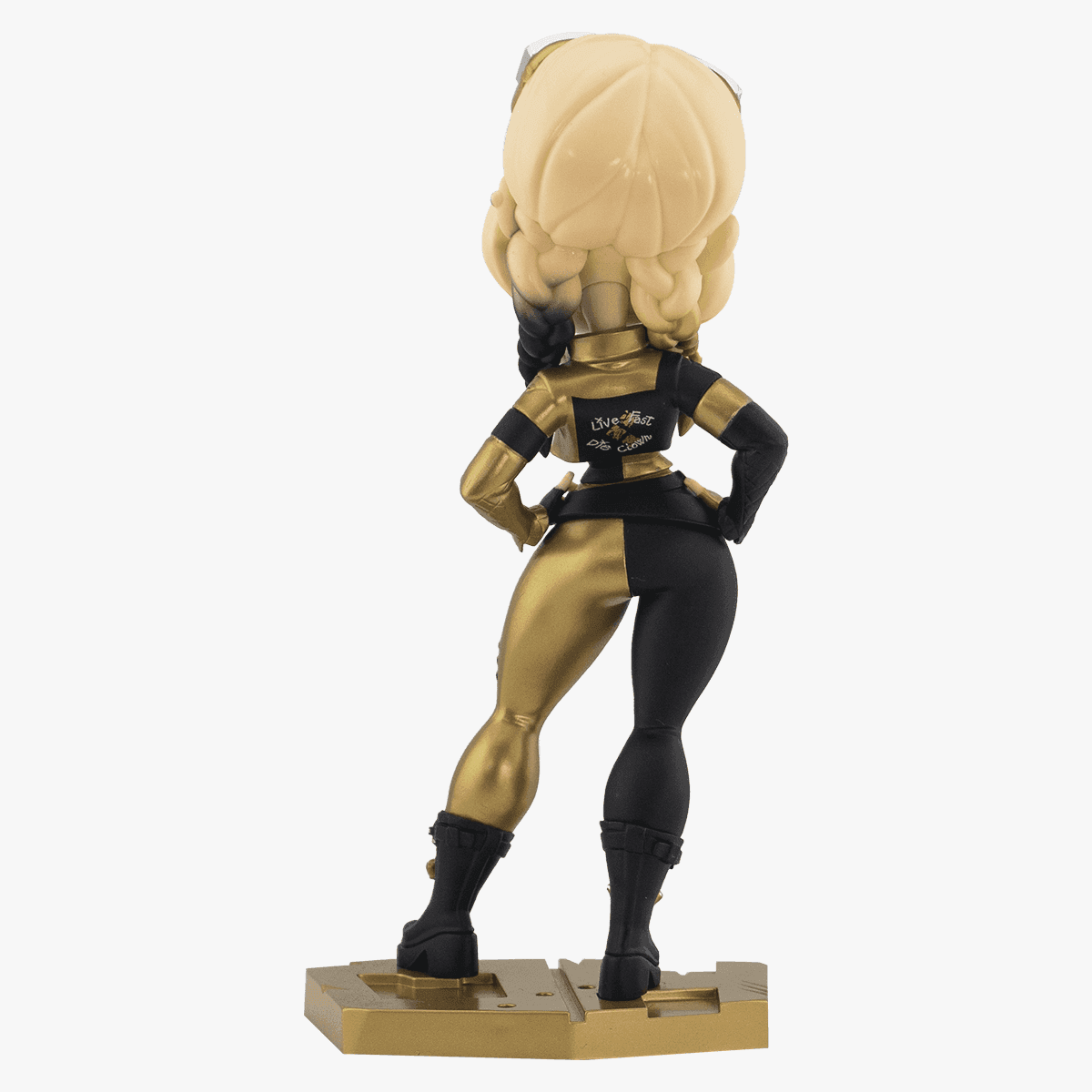 Harley Quinn The Suicide Squad Movie Collectible: Black & Gold Edition Figure - 