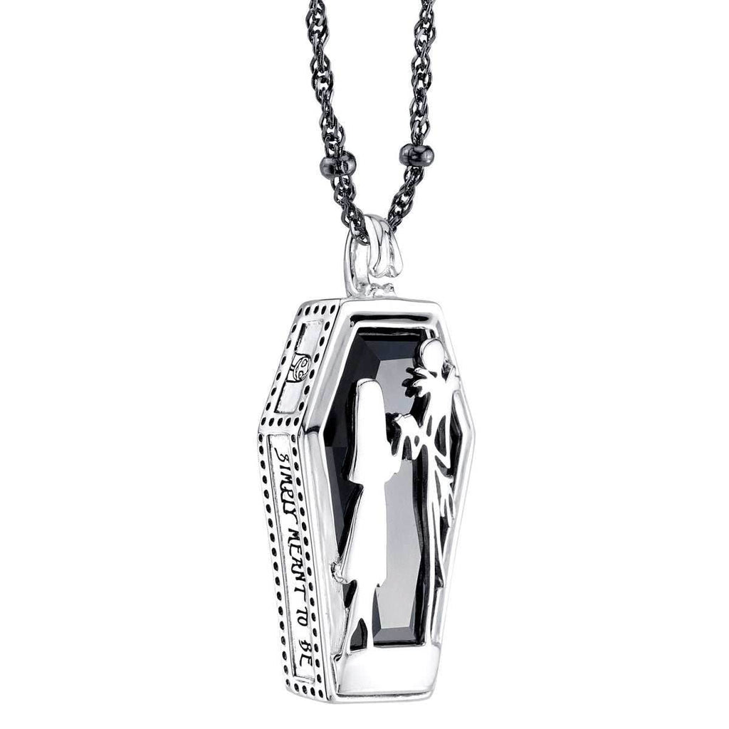 Disney X RockLove THE NIGHTMARE BEFORE CHRISTMAS Jack & Sally Necklace - 