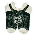 Danger Noodle Snake Ankle Socks