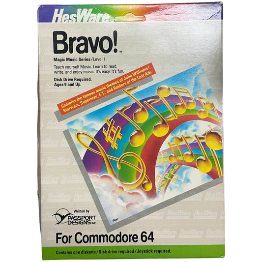 Bravo Magic Music Series Level 1 - Commodore 64/128 - 