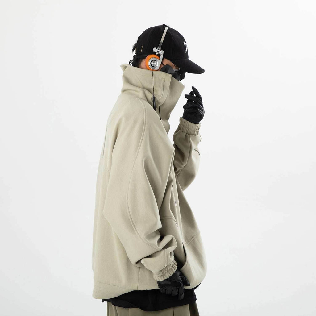 HiH49 Precision High Neck Olive Sweater - M