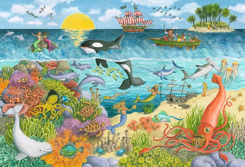 Puzzle: Pirates and Mermaids - 