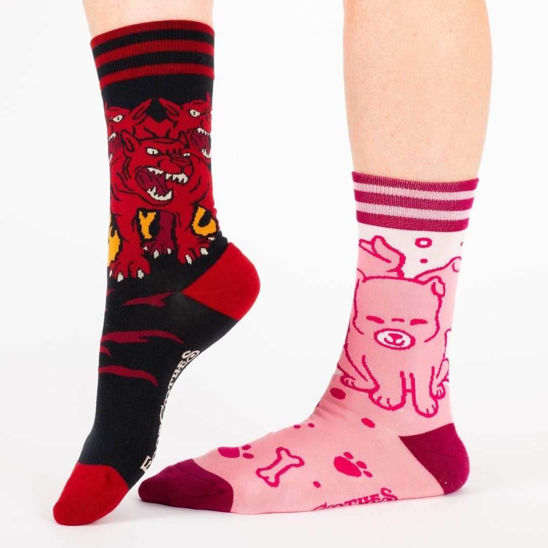 Cute Cerberus Crew Socks - 