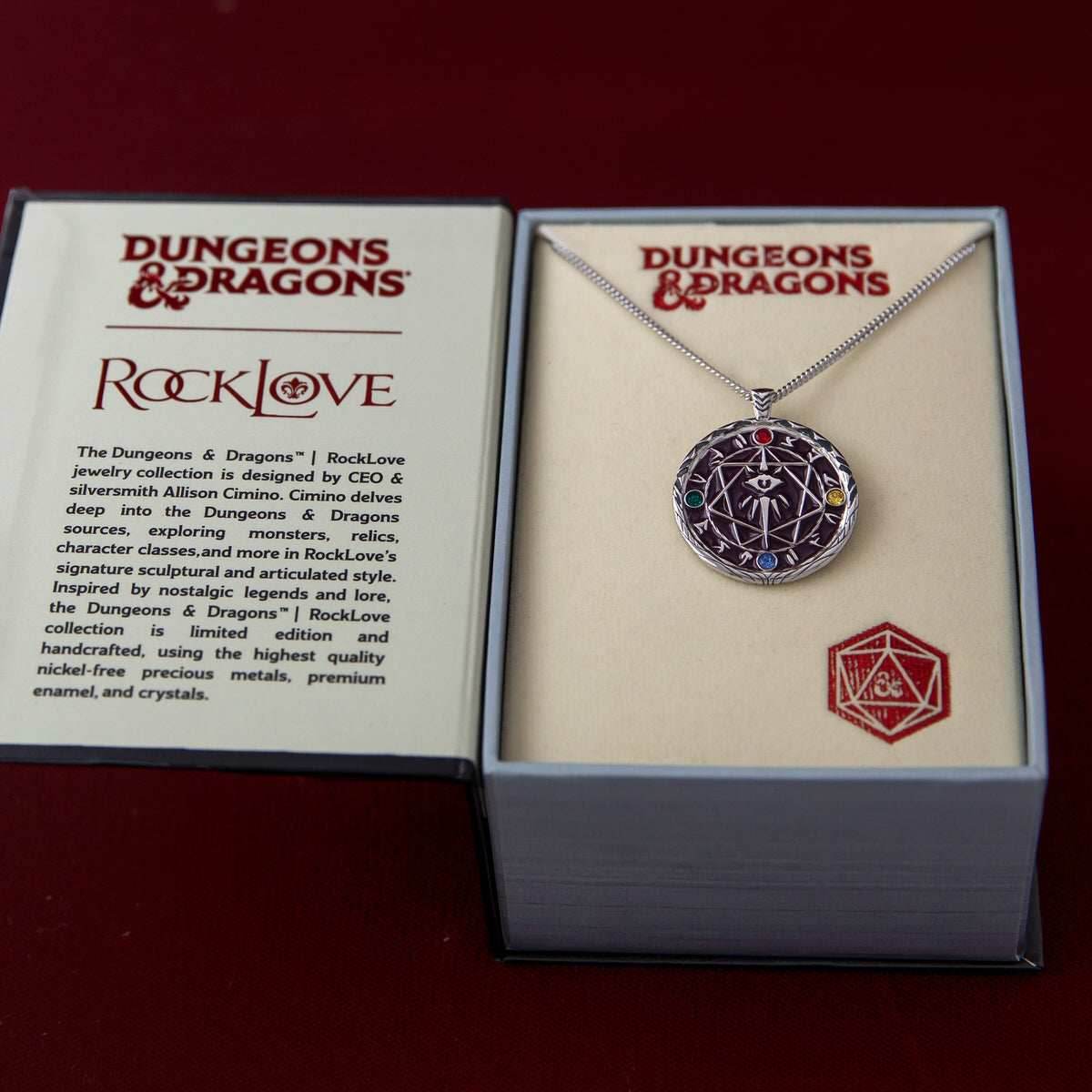 Dungeons and Dragons X RockLove Warlock Medallion - 