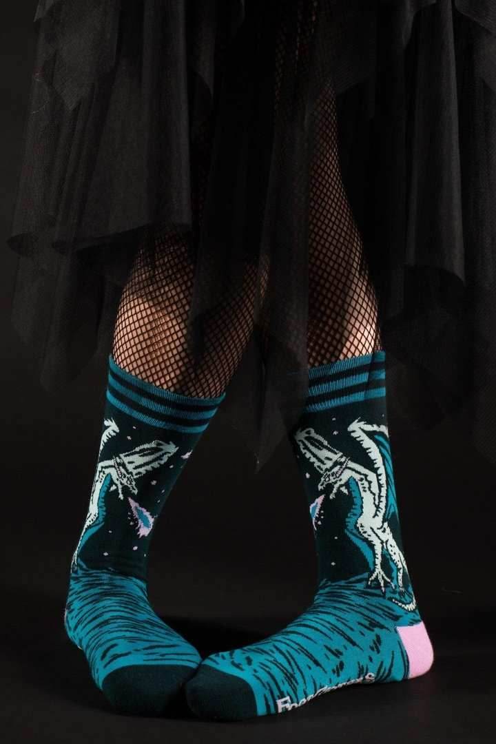 Evil AF Dragon Crew Socks - 