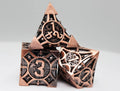 Quiver of Arrows: Copper Arrow - Metal RPG Dice Set - 