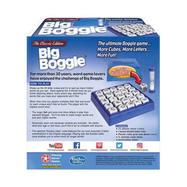 Big Boggle - The Classic Edition - 