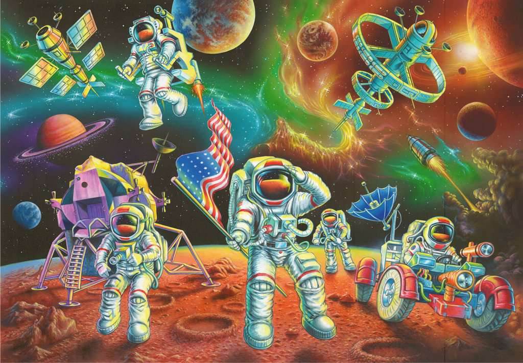 Puzzle: Moon Landing - 