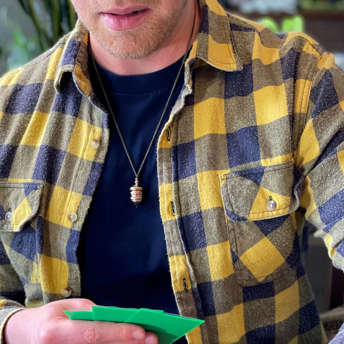 Magic: The Gathering X RockLove Sensei's Divining Top Necklace - 