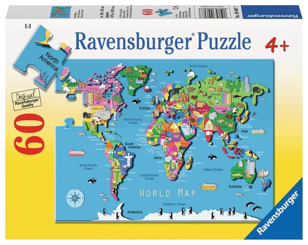 Puzzle: World Map - 