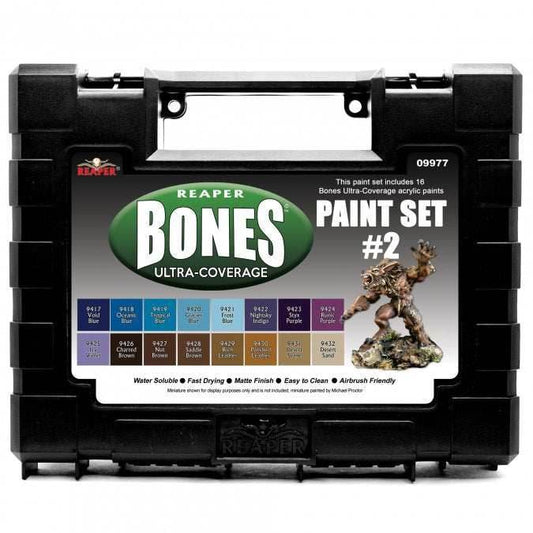 Master Series Paint Bones Ultra-Coverage Paint Set #2 - 