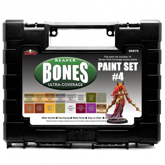 Master Series Paint Bones Ultra-Coverage Paint Set #4 - 