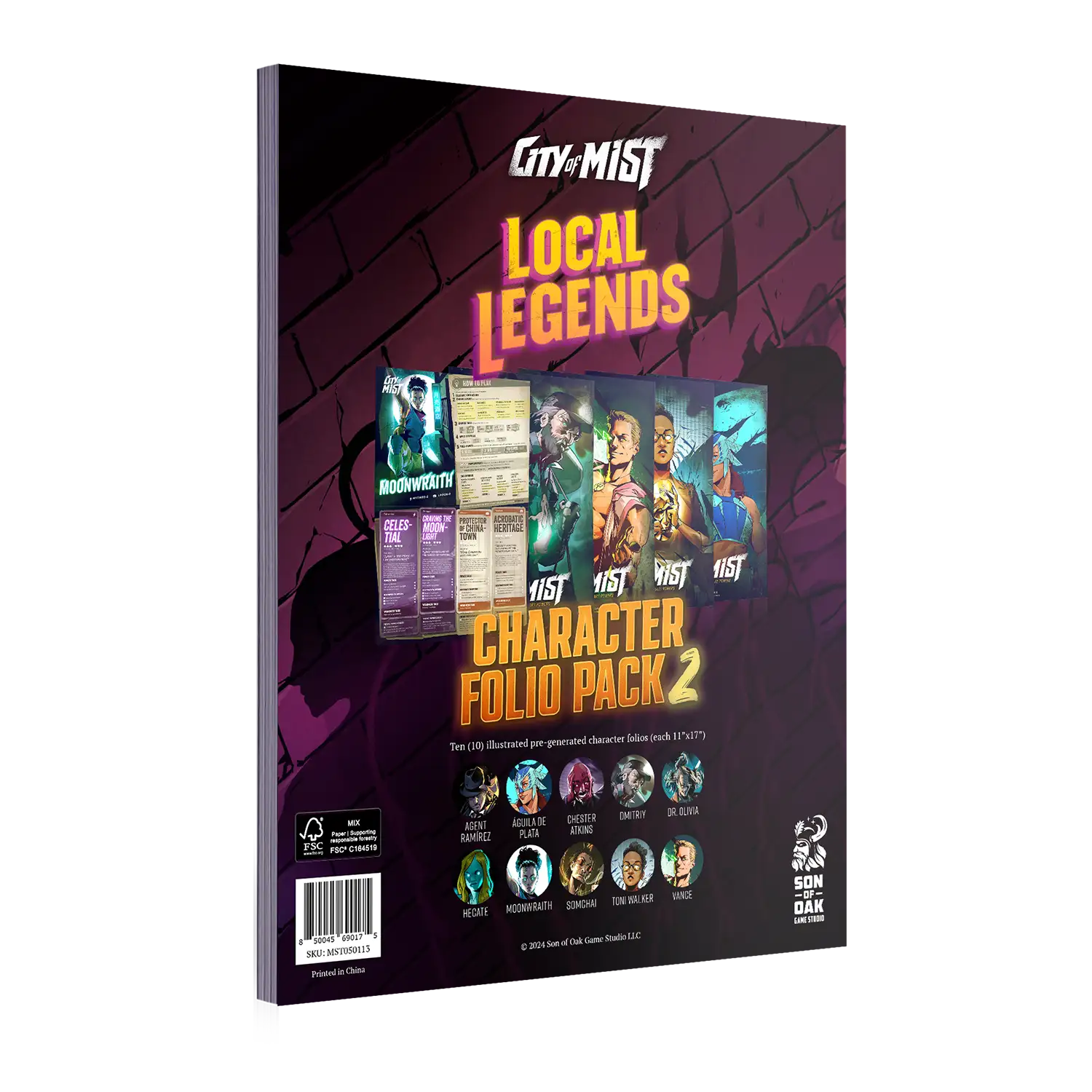 Character Folio Pack 2