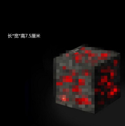 Minecrafted Torch LED Light Up Night Wall Light Luminous Toys Game Design Toy