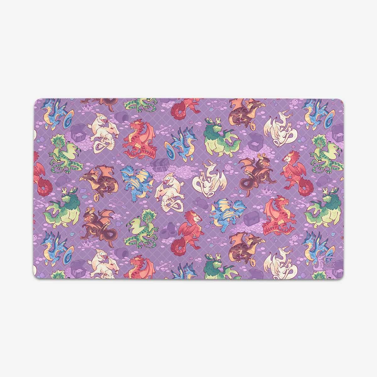 Chromatic Dragons Playmat - Standard Playmat / Purple / Plain