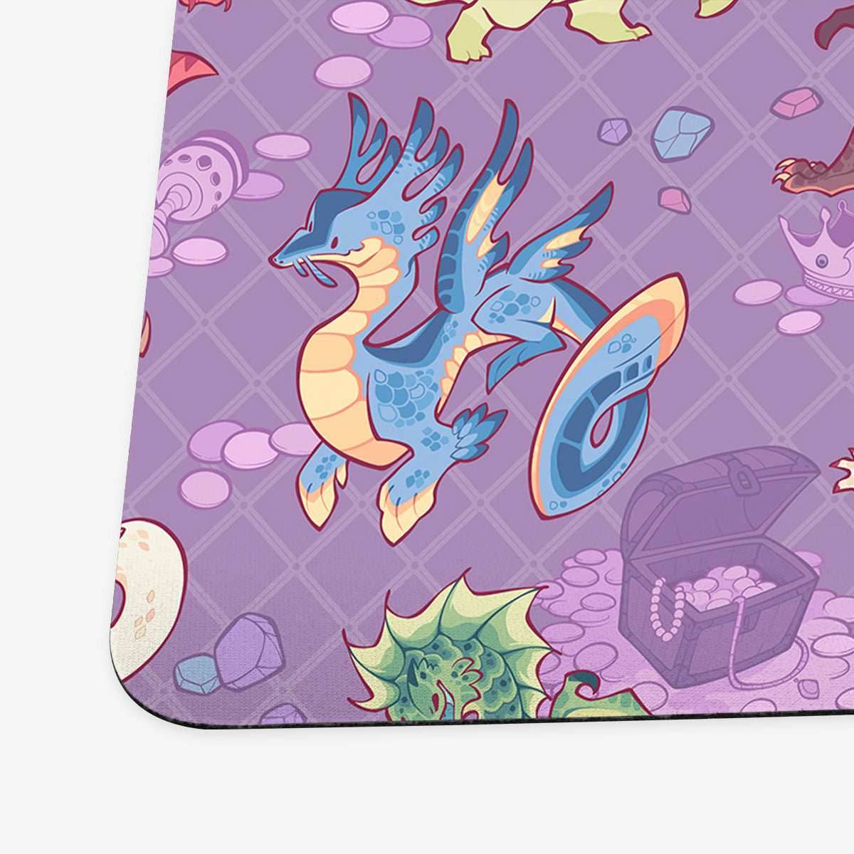 Chromatic Dragons Playmat - Standard Playmat / Purple / Plain