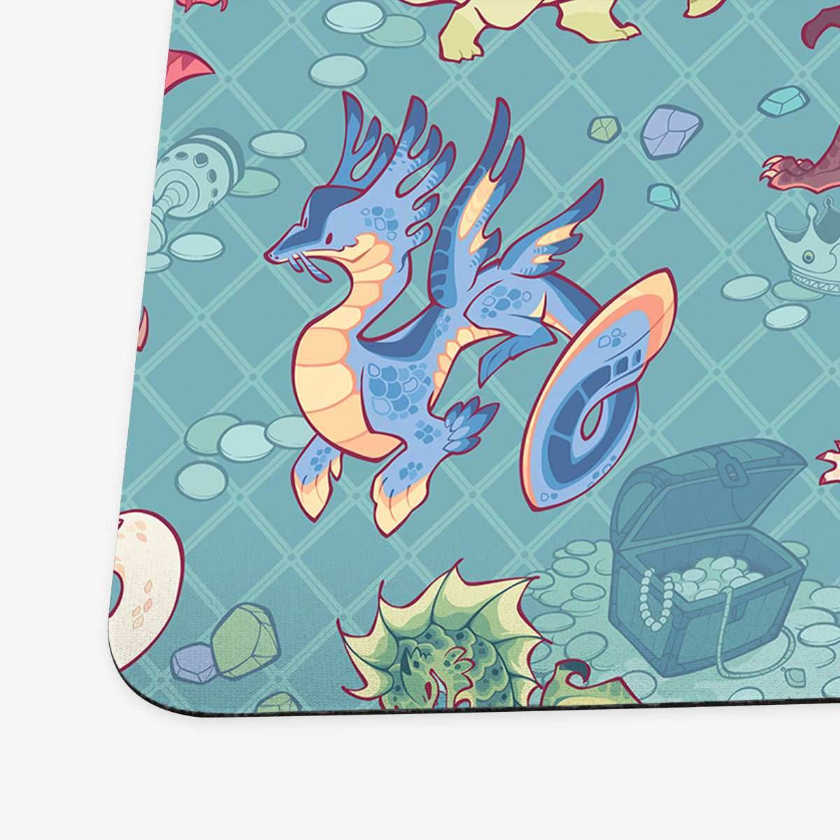 Chromatic Dragons Playmat - Standard Playmat / Purple / Plain