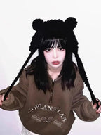 'Babe Bear' Knitting Ear Muff Winter Hat