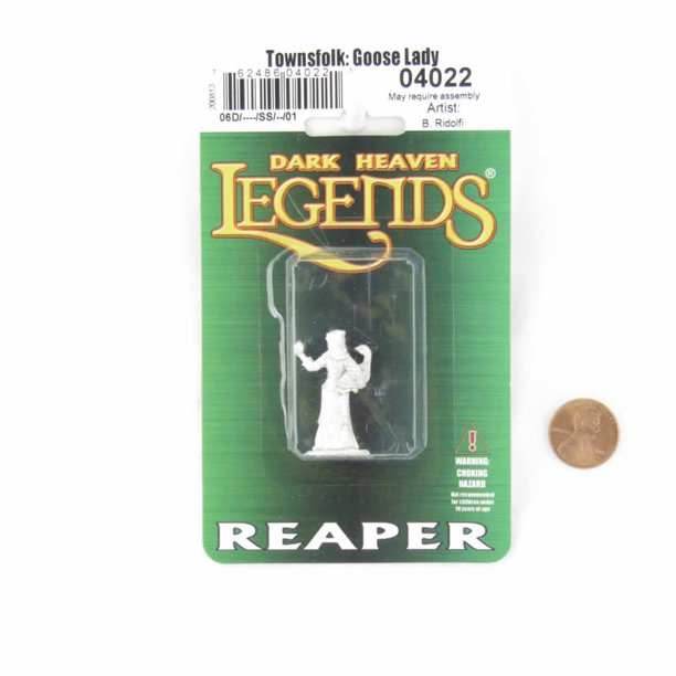 Dark Heaven Legends: Brinewind Townsfolk Goose Lady - 