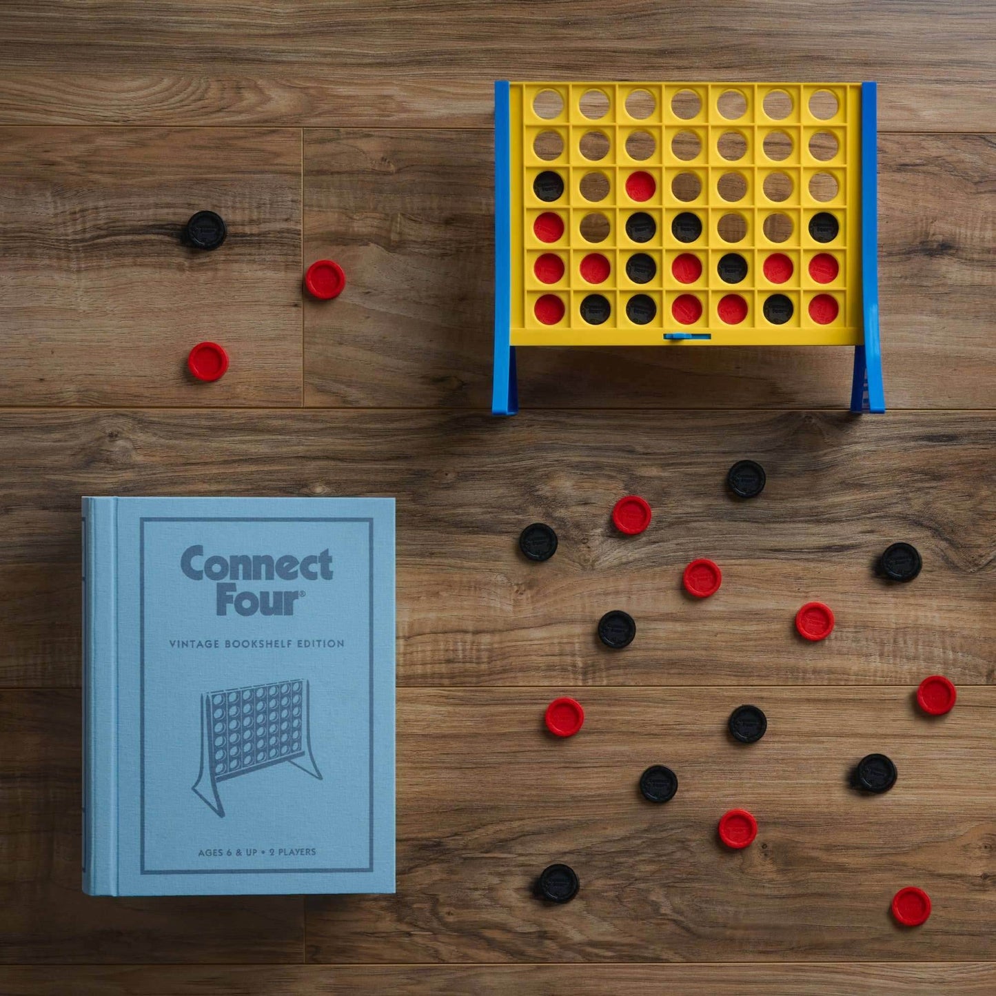 Connect 4 - Vintage Bookshelf Edition - 