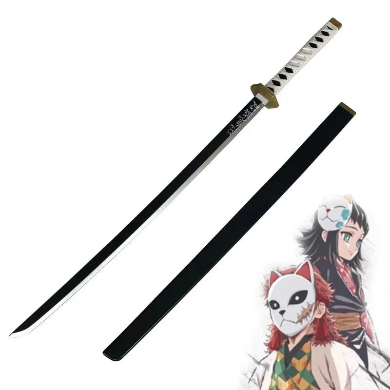 1:1 cosplay  Sword Weapon Agatsuma Zenitsu Sword  Anime Ninja Knife PU toy 104cm