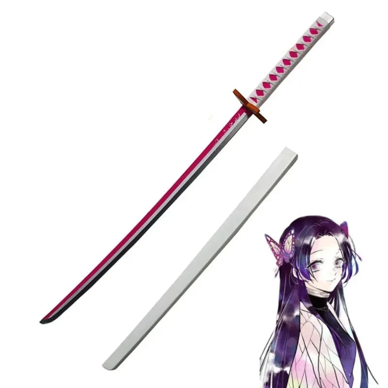 1:1 cosplay  Sword Weapon Agatsuma Zenitsu Sword  Anime Ninja Knife PU toy 104cm