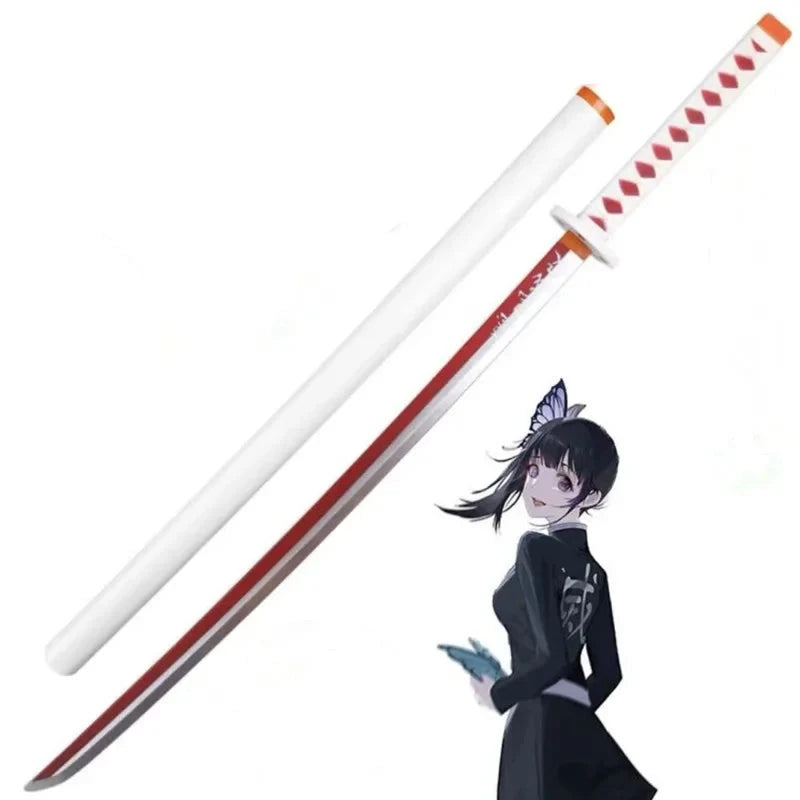 1:1 cosplay  Sword Weapon Agatsuma Zenitsu Sword  Anime Ninja Knife PU toy 104cm