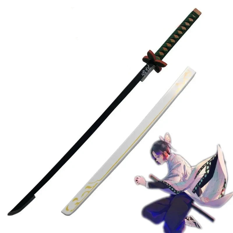 1:1 cosplay  Sword Weapon Agatsuma Zenitsu Sword  Anime Ninja Knife PU toy 104cm