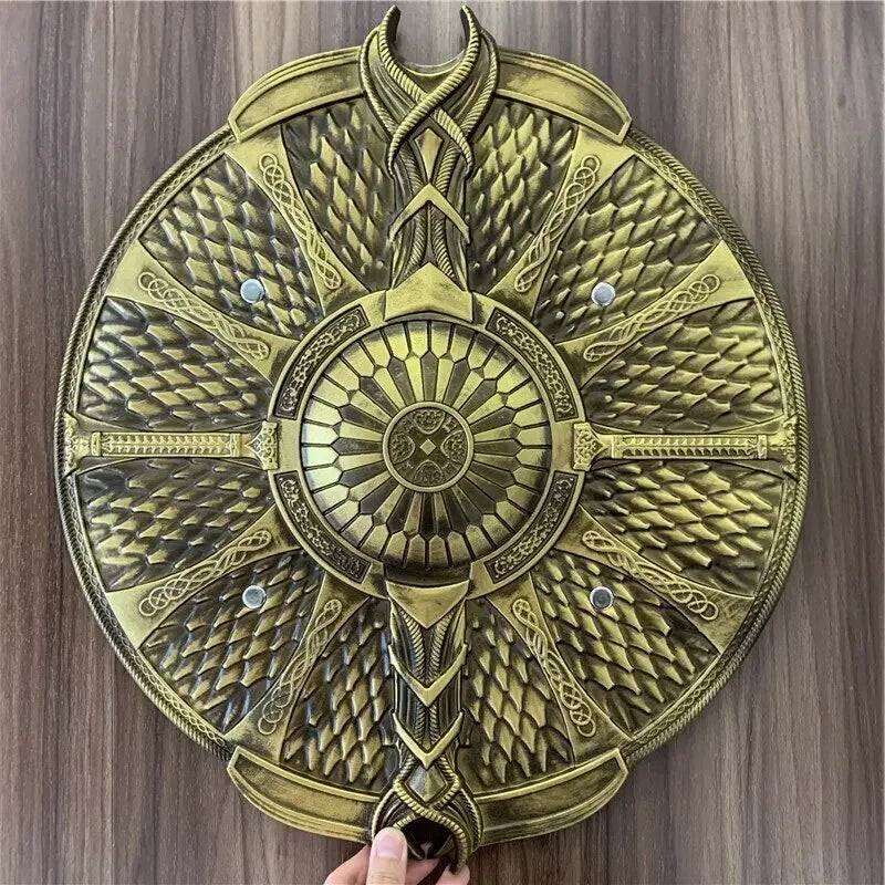 1:1 Vocation Defender Shield AXE Cosplay Thunder Chaos Blade Guardian Weapon Role Playing Game Safety PU Weapon