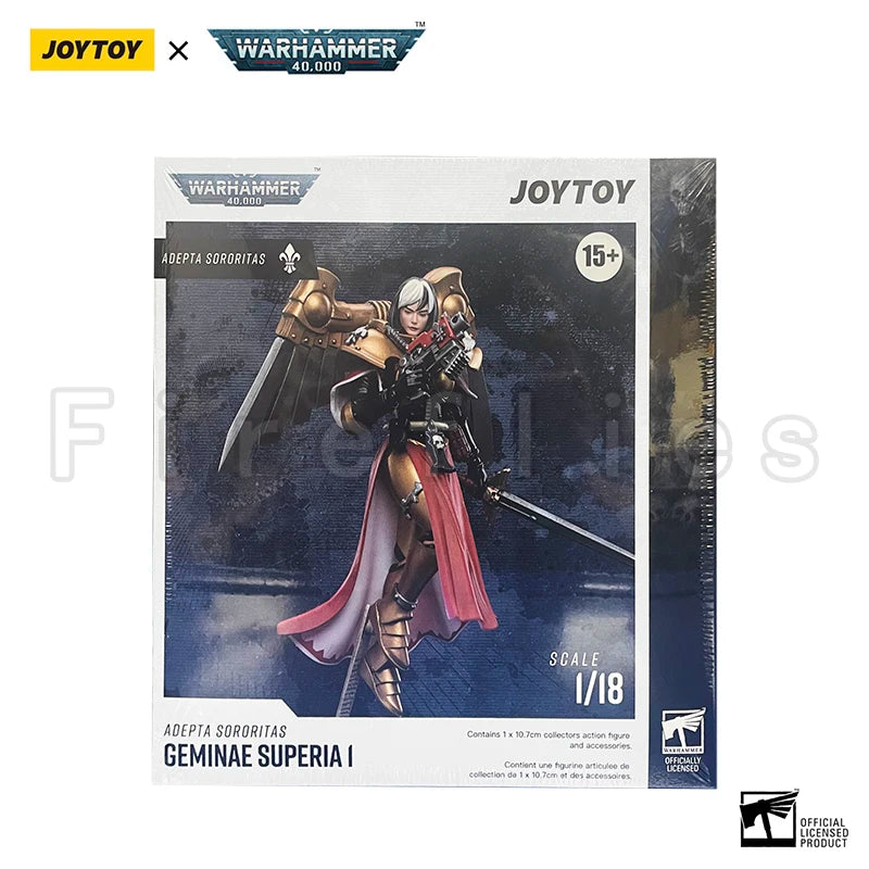 1/18 JOYTOY Action Figure (3PCS/SET) 40K Battle Sisters The Living Saint Anime Model