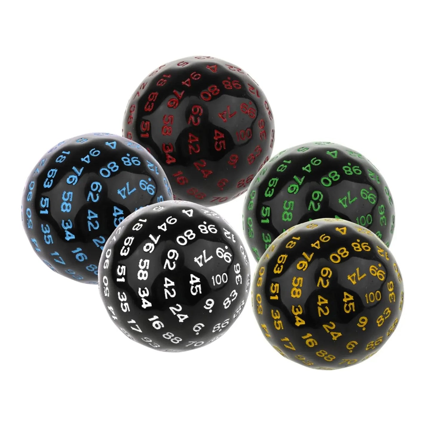 100 Sided Acrylic Dices D100 Dice For Table Board Role Playing Game Bar Club Tabletop Game Playing Board Game Accessories