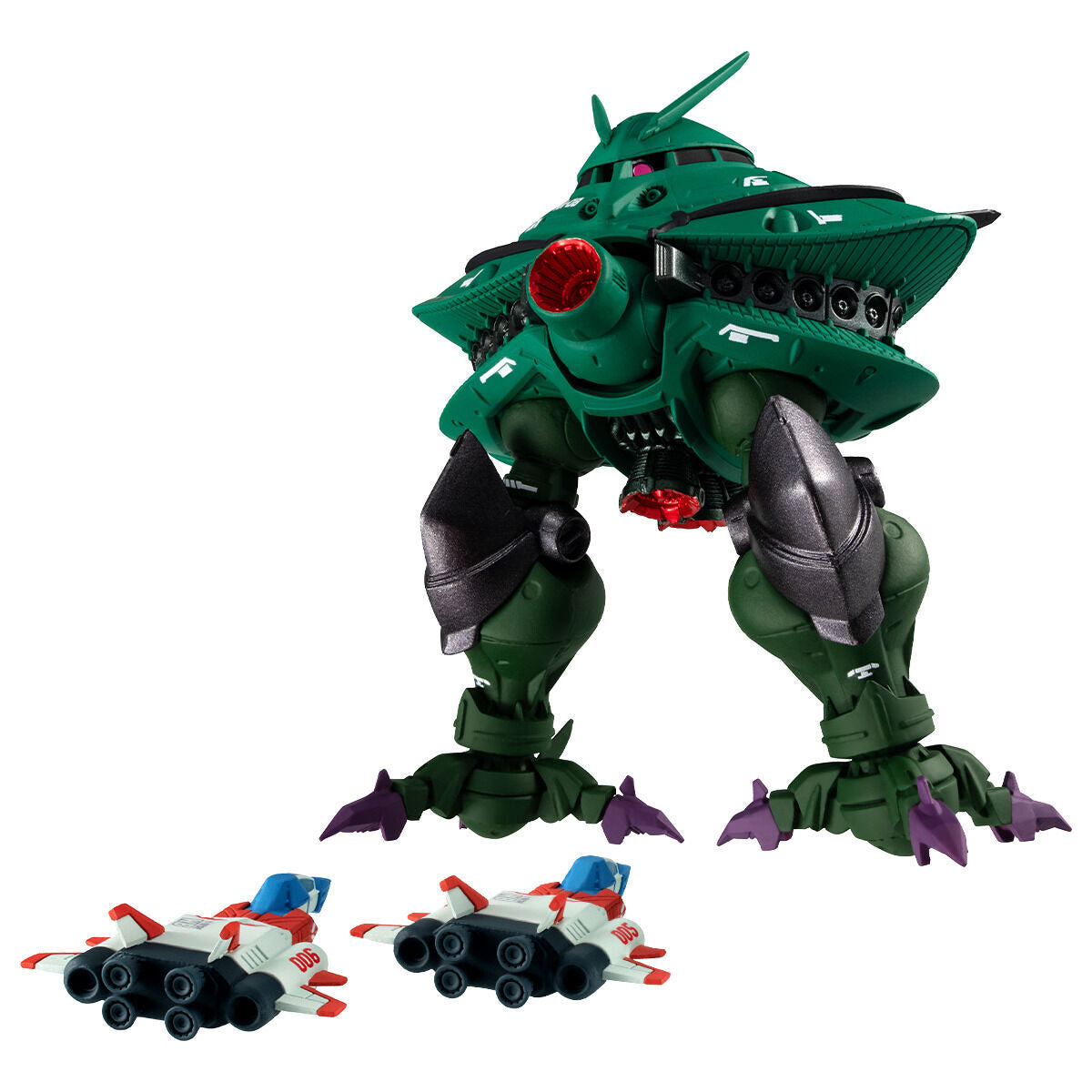 FW Gundam Converge Core BYG-ZAM & Core Booster (Metallic Ver)