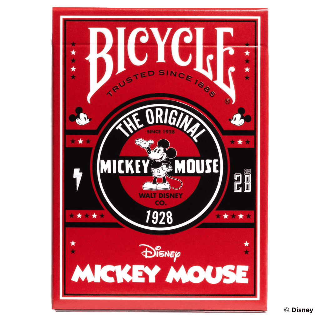 Disney Classic Mickey Mouse inspired Playing Cards by Bicycle - 