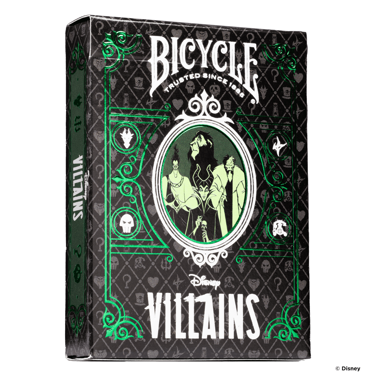 Bicycle Playing Cards: Disney Villains - Purple